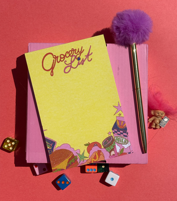 Grocery List Memo Notepad