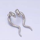 Wavy Snake Earrings-1