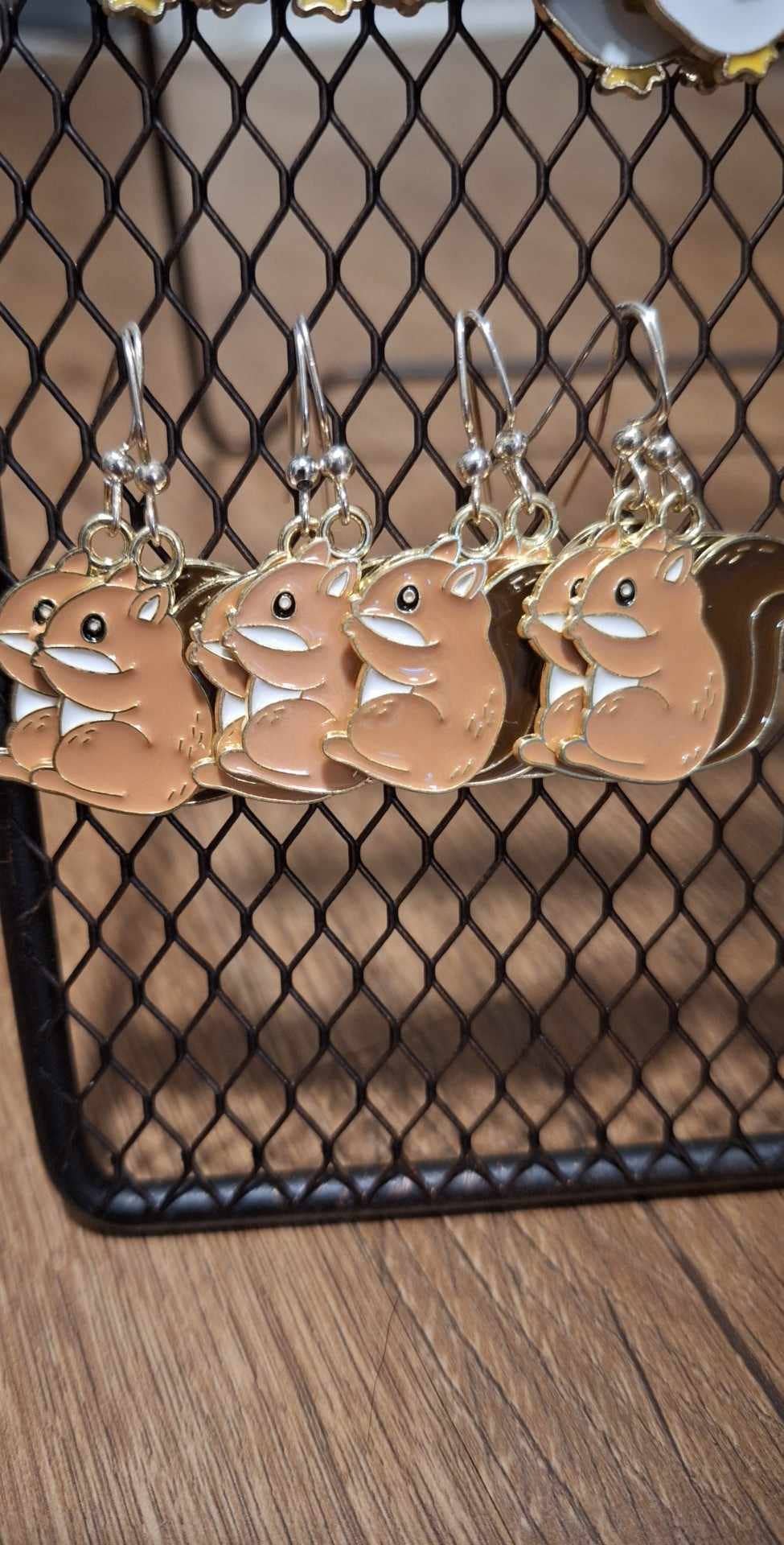 Squirrel! Earrings - 0