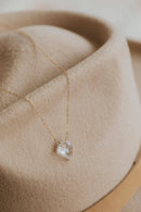 Hello Adorn: Crystal Dagger Necklace-3