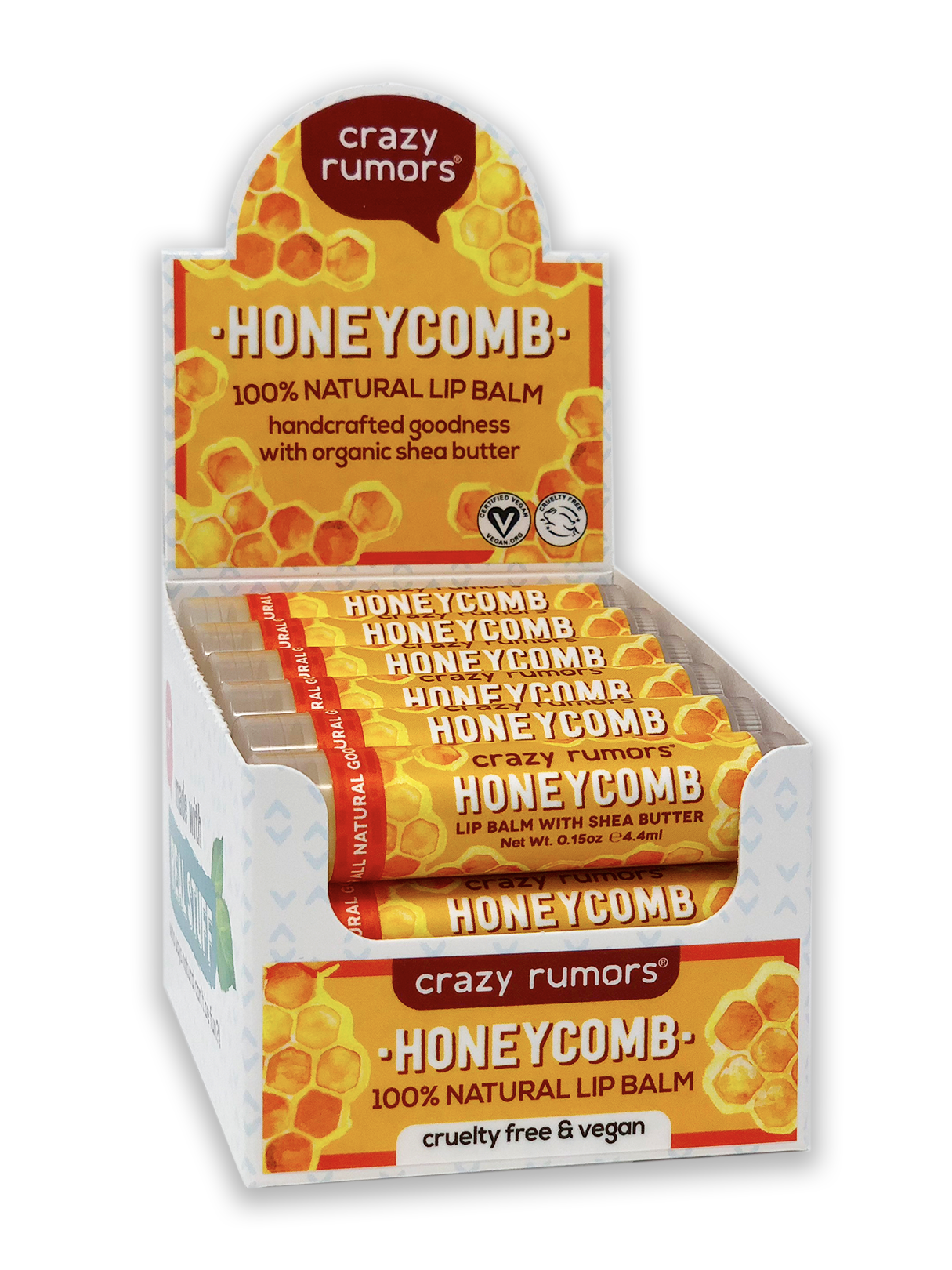 Honeycomb Crazy Rumors Lip Balm