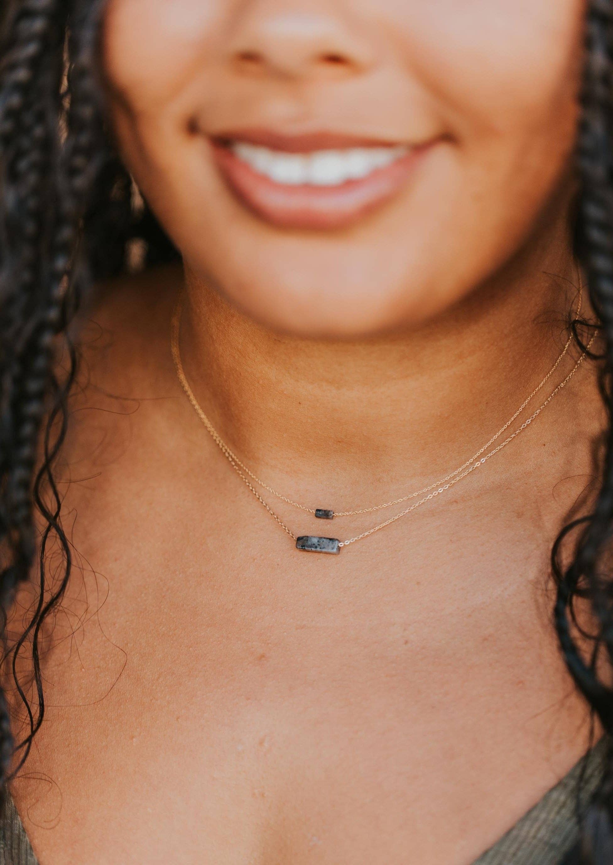 Hello Adorn: Ash Gemma Necklace