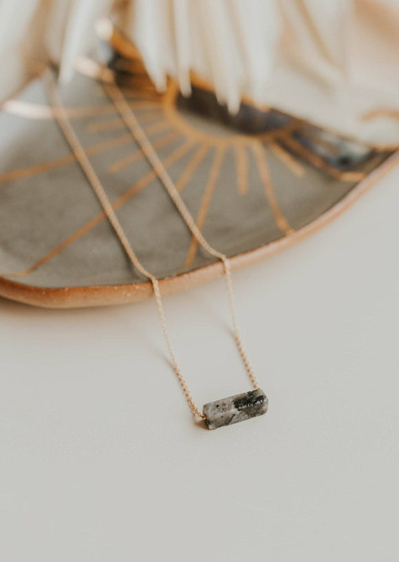 Hello Adorn: Ash Gemma Necklace