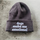 Dogs Make Me Emotional Beanie-1