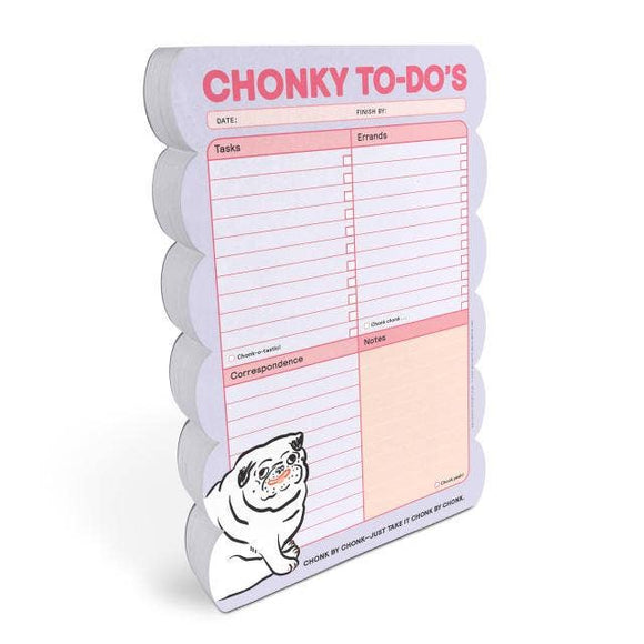 Chonky Pug To-Do Pad