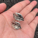 Vintage Leaf Adjustable Ring-1