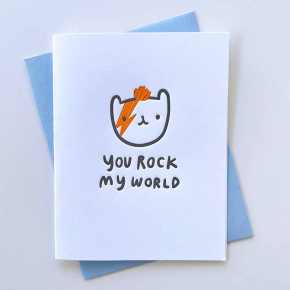Rock My World Card