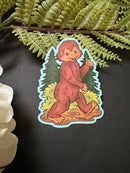 Retro Bigfoot Sticker-6