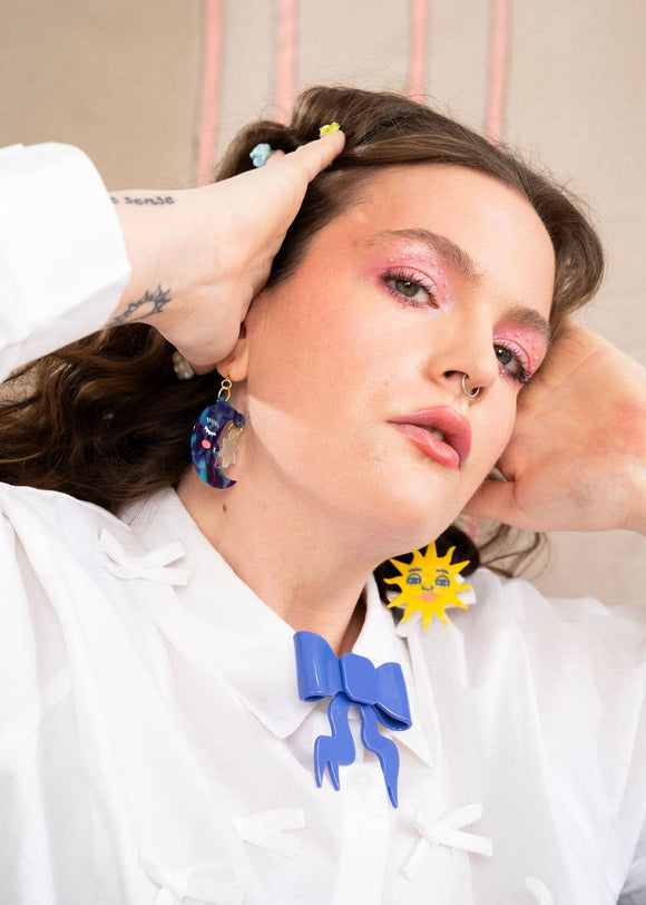 Astro Sun + Moon Earrings