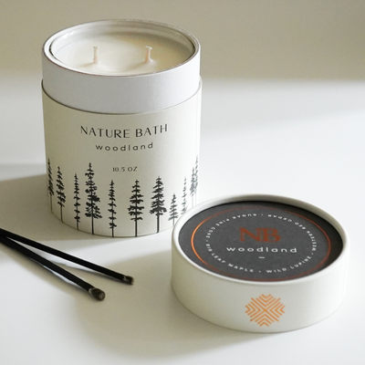 Woodland Nature Bath Candle