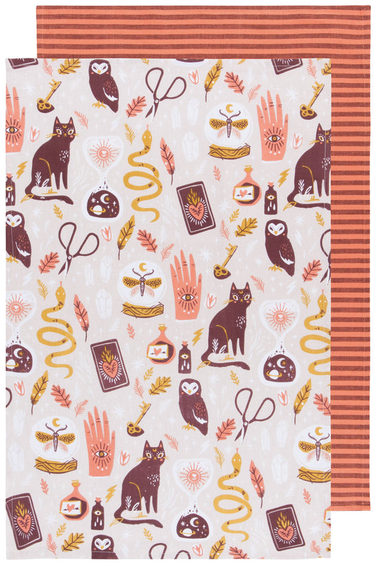 Spellbound Cotton Dish Towels - Set of 2