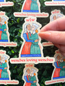 WLW Wenches Loving Wenches Medieval Sticker-7