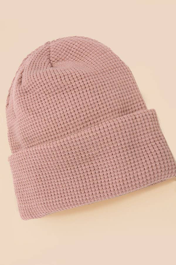 Soft Rib Knit Beanie