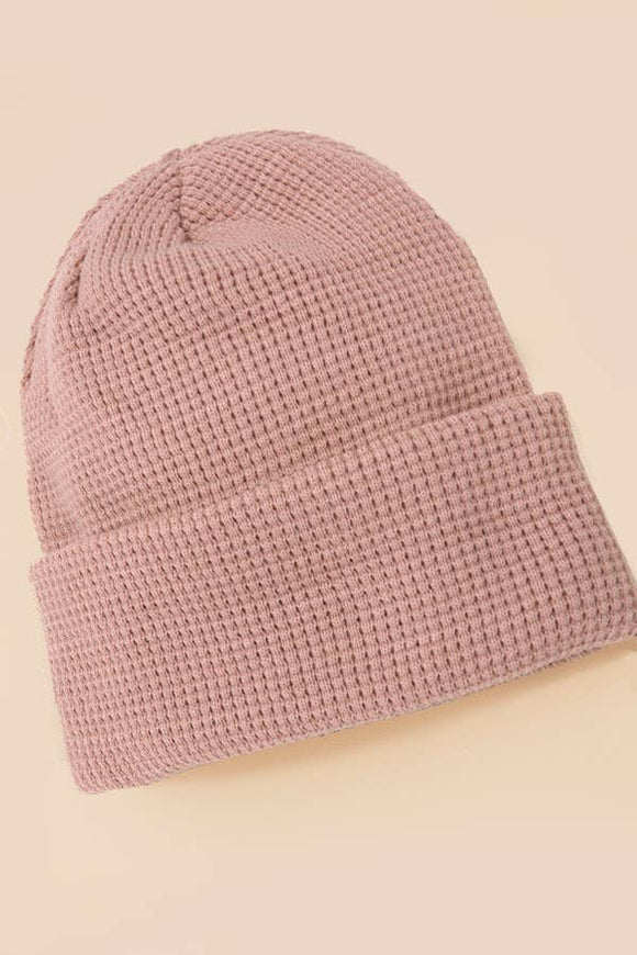 Soft Rib Knit Beanie