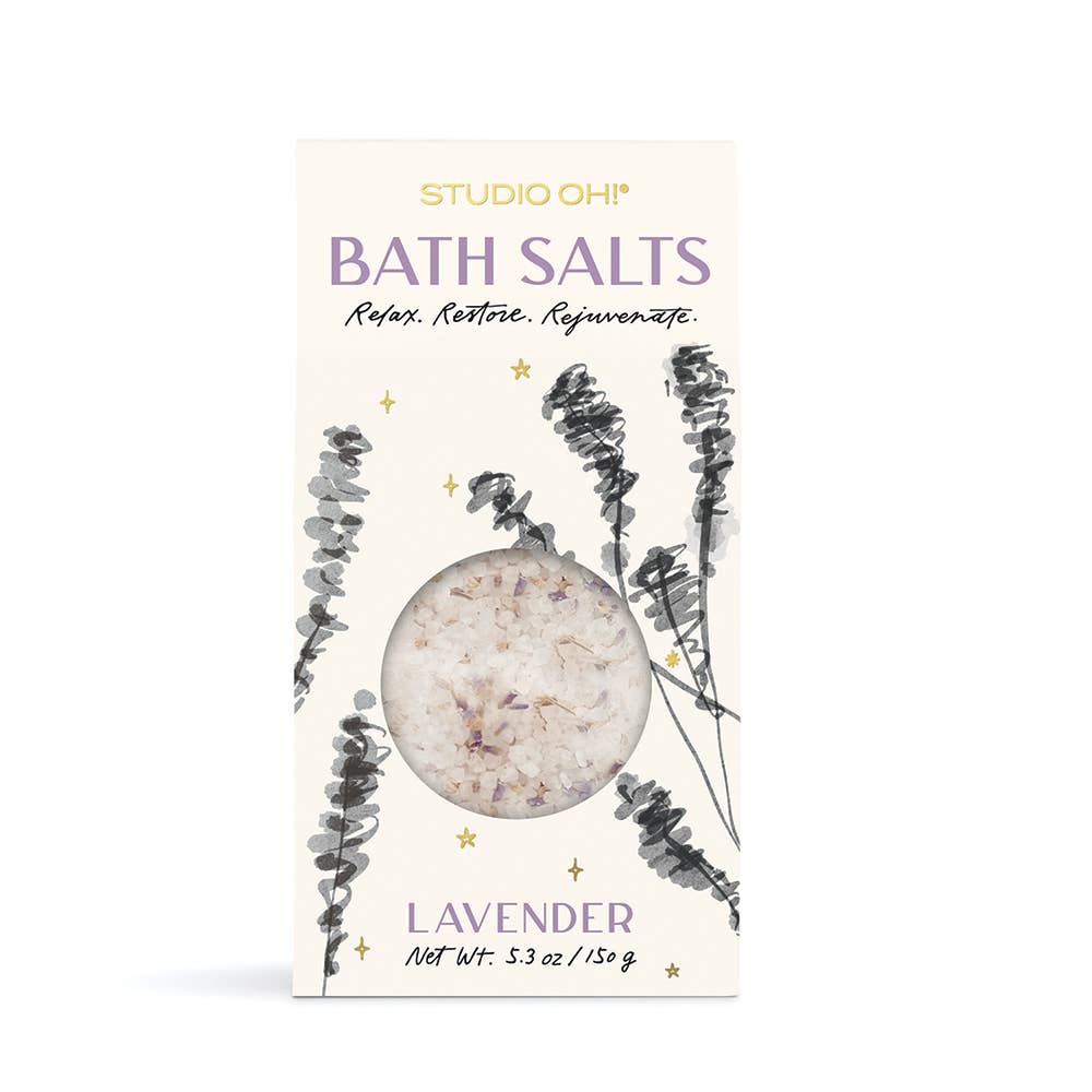 Lavender Scented Bath Salts