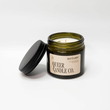 Basil + Amber | Queer Candle Company