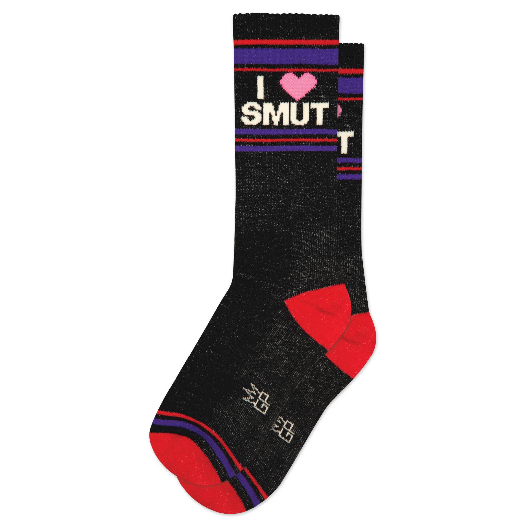 I <3 Smut Gym Crew Socks