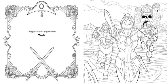 Masters of the Universe: Revelation Official Coloring Book