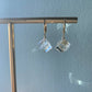 Preserved Dandelion Cube Earrings