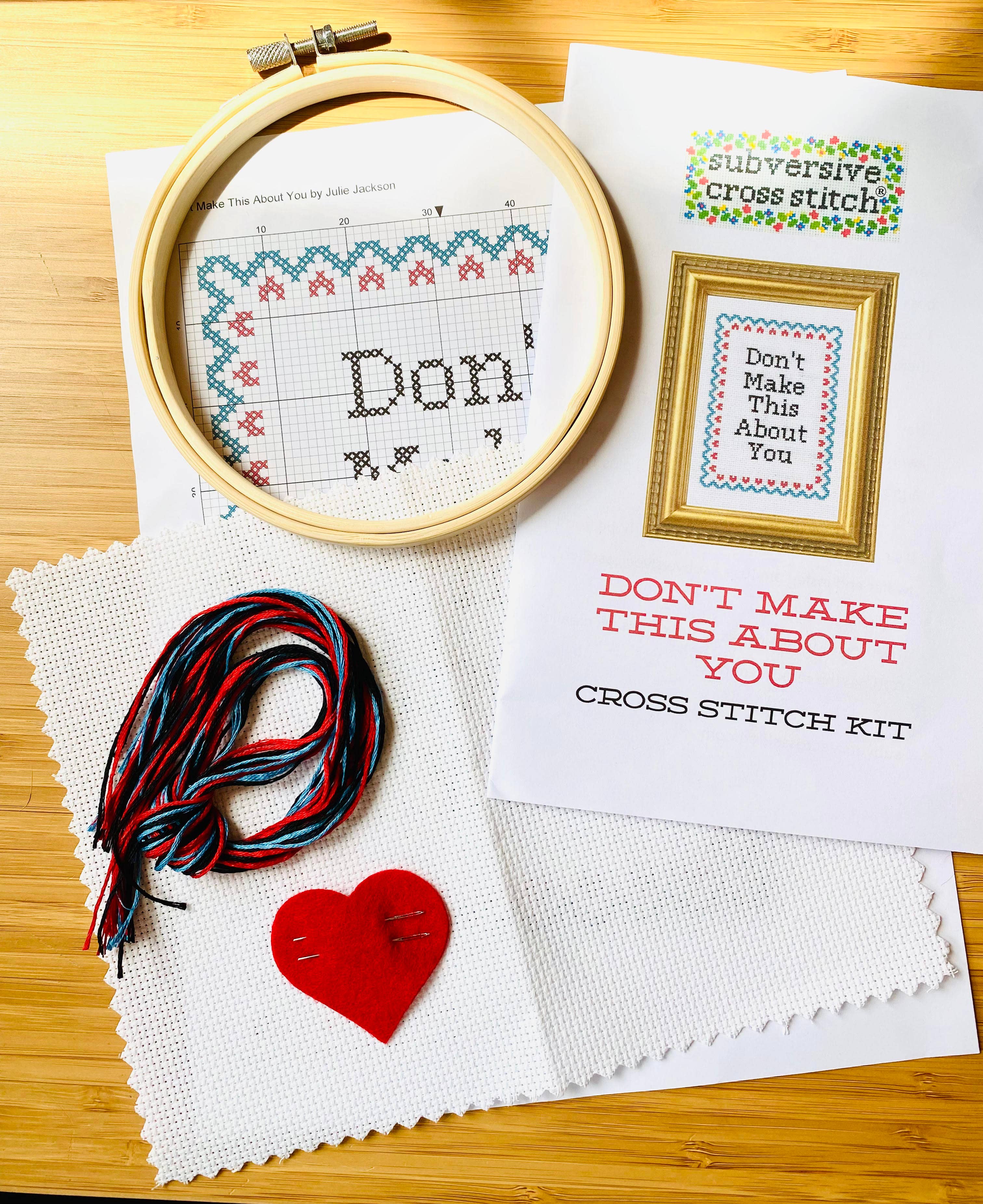 It's Lavish But I Call It Home Cross Stitch Kit