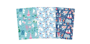 Moomin Classics - Set of 3 Mini Notebooks - 0