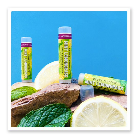 Mint Lemongrass Crazy Rumors Lip Balm