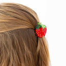 Mini Red Strawberry Hair Claw Clip-8