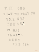 The Sea, The Sea Art Print-1