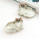 White Cat Claw Clip-2