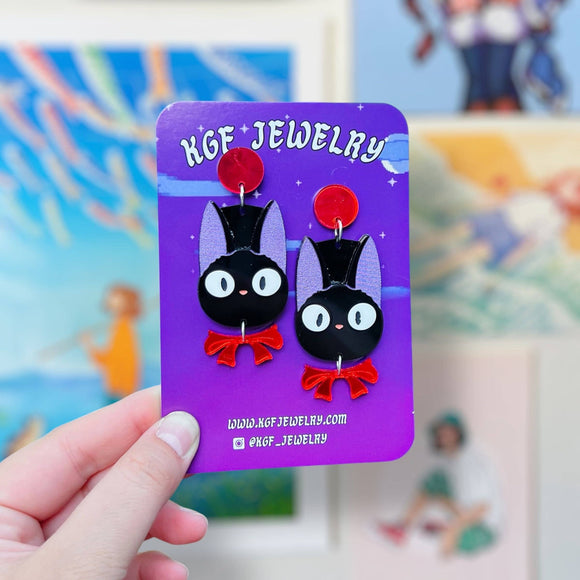Jiji Cat Earrings