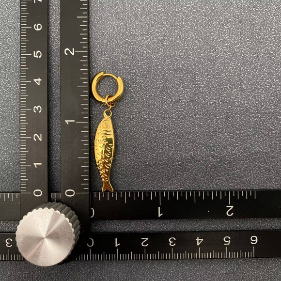 Fish Huggie Earrings