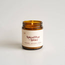 Spiced Pear + Spruce Beeswax Candle-3