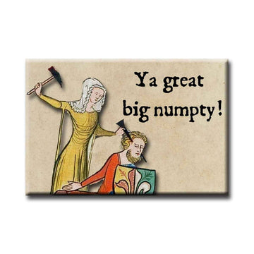 Medieval Big Numpty Magnet