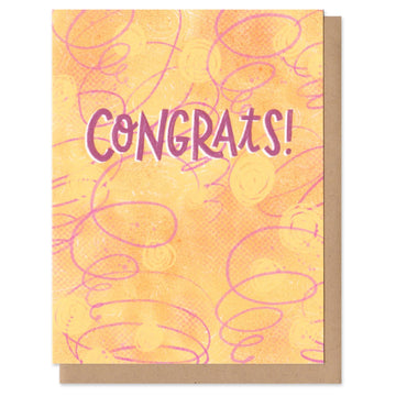 Colorful Congrats Card