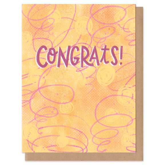 Colorful Congrats Card