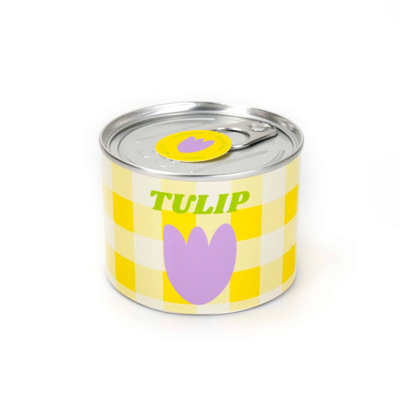 to:from tulip candle