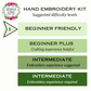 Bluebird Sampler Beginner Embroidery Kit