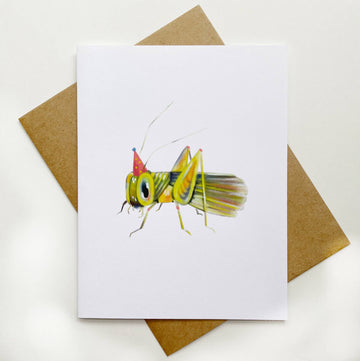 Birthday Grasshopper Card