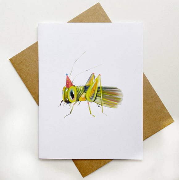Birthday Grasshopper Card