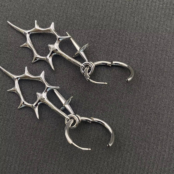 Thorny Heart Earrings