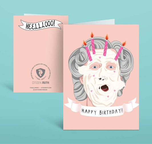 Mrs. Doubtfire Birthday Card