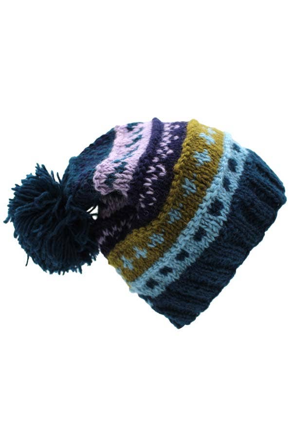 Layered Knit Hat