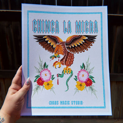 Chinga La Migra Art Print - 0