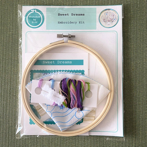 Sweet Dreams Magical Girl Embroidery Kit