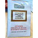 Employees Must Stop Crying Deluxe Cross Stitch Kit-3