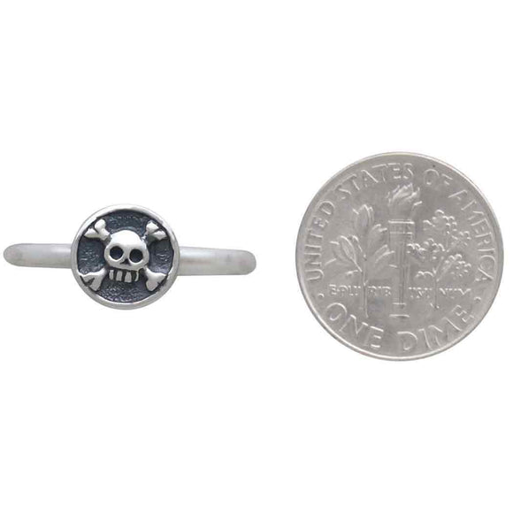 Skull Sterling Silver Ring