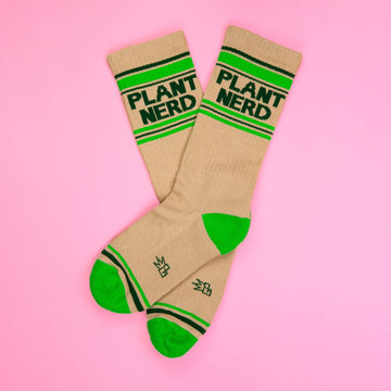 Plant Nerd Gym Crew Socks - 0