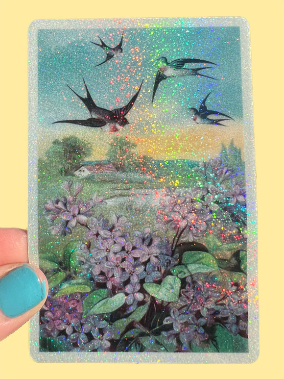 Swallows Sticker