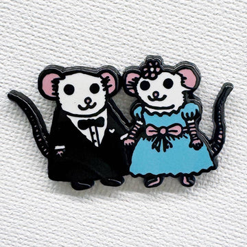 Mouse Wedding Pin
