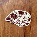 Spaniel Hearts Dog Sticker-2